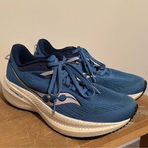 Saucony Blue Triumph 21 Road Running Shoes - Size 9